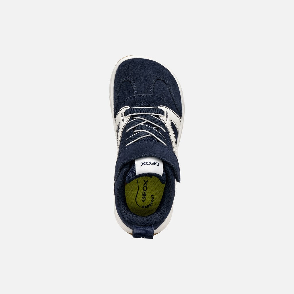 Geox pantofi baieti Barefoot sport Foot-Run 28-35 Dark Navy/White
