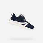 Geox pantofi baieti Barefoot sport Foot-Run 28-35 Dark Navy/White