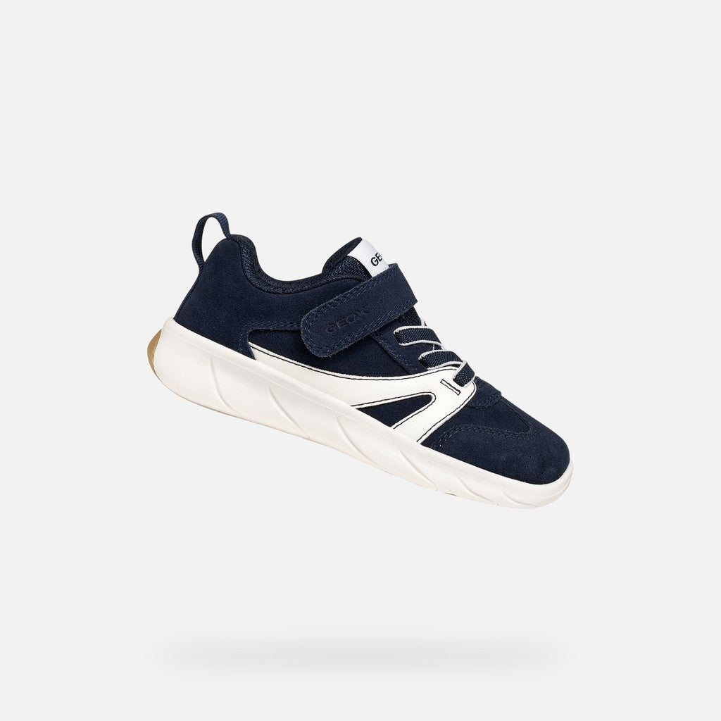 Geox pantofi baieti Barefoot sport Foot-Run 28-35 Dark Navy/White