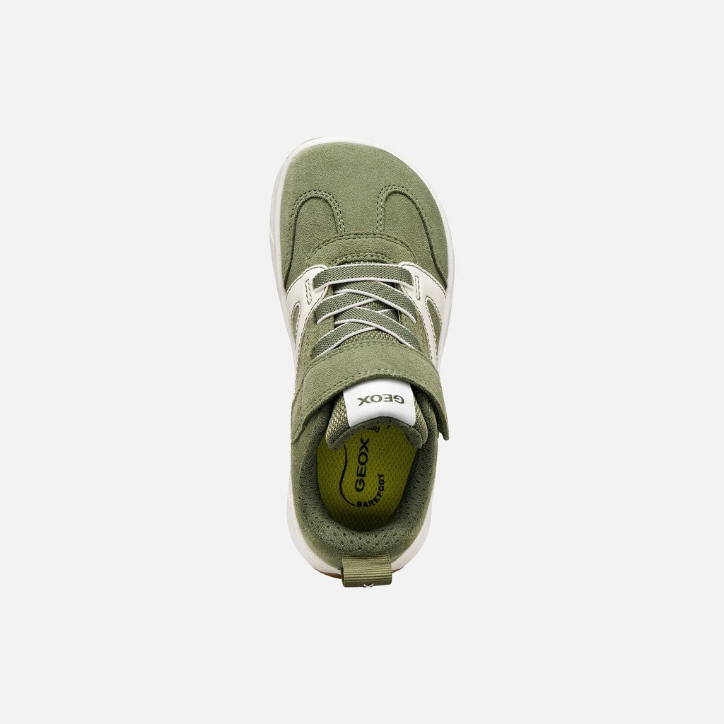 Geox pantofi baieti sport Barefoot Foot-Run 28-35 Sage/White