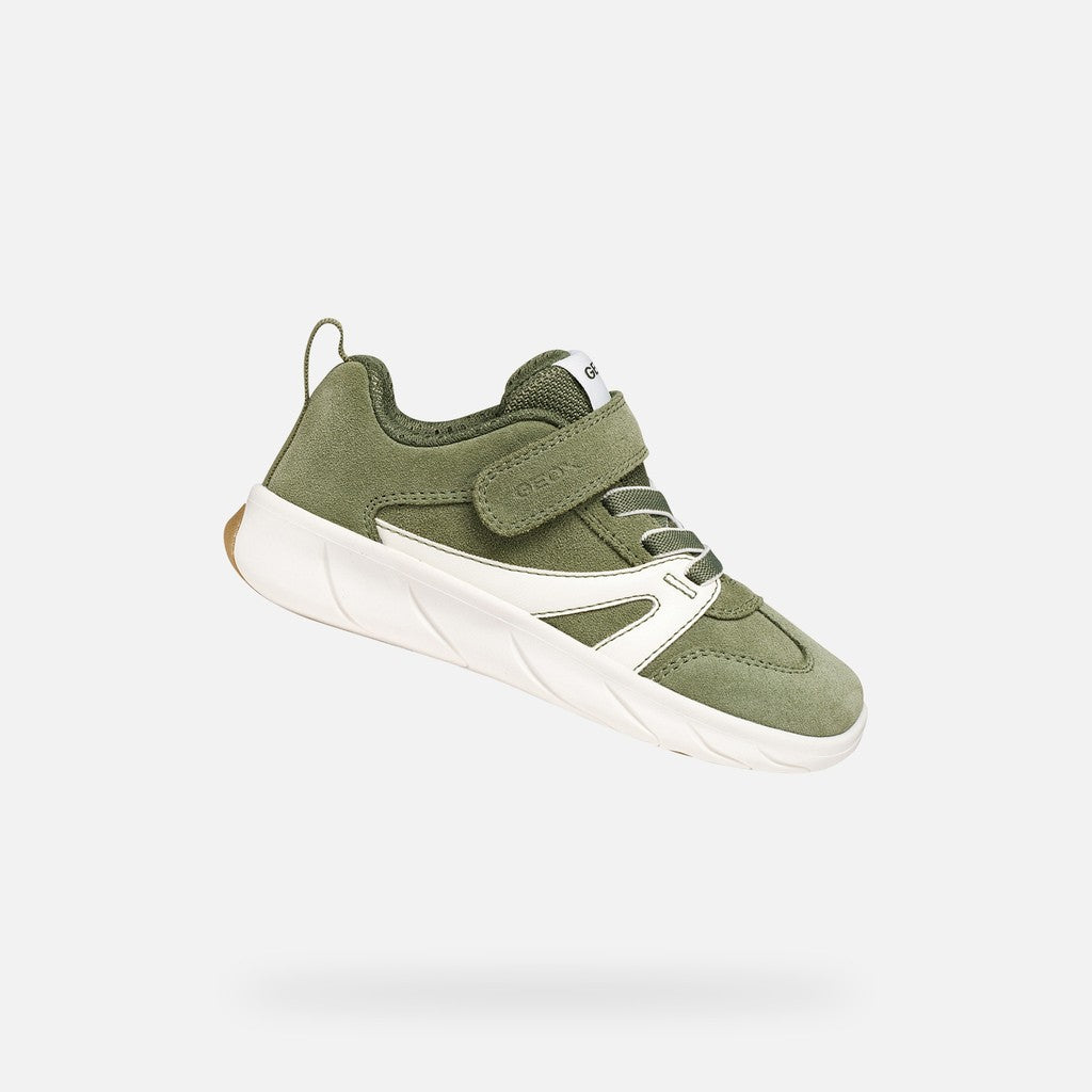 Geox pantofi baieti sport Barefoot Foot-Run 28-35 Sage/White