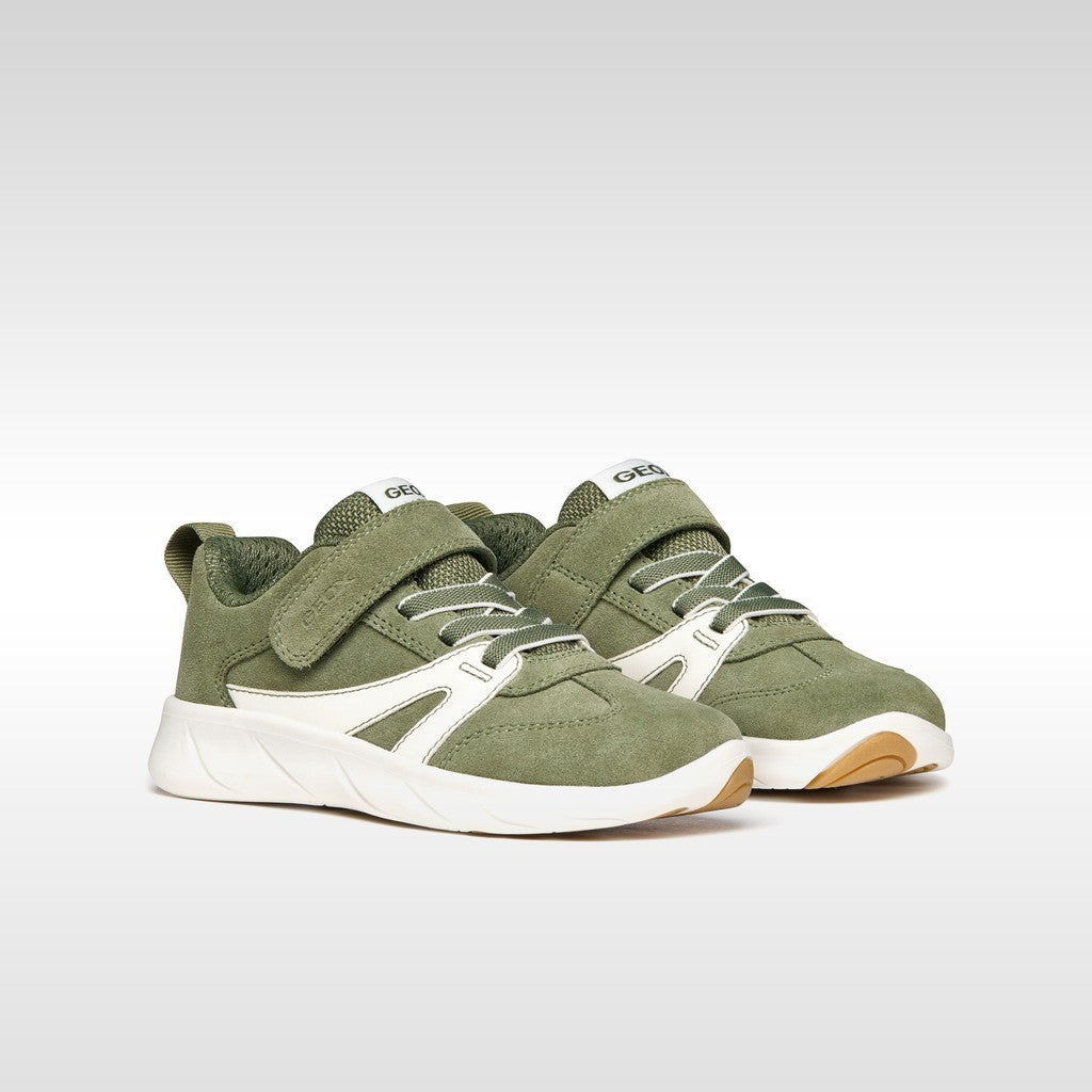 Geox pantofi baieti sport Barefoot Foot-Run 28-35 Sage/White