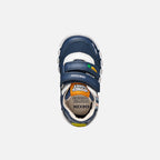 Geox pantofi baieti sport Iupidoo 20-26 Light Navy cu Bugs Bunny
