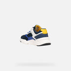 Geox Respira pantofi baieti sport Loftus 28-36 Navy/White