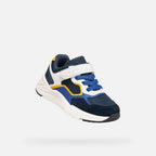 Geox Respira pantofi baieti sport Loftus 28-36 Navy/White