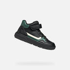 Geox pantofi baieti Theleven 28-35 Black/Green