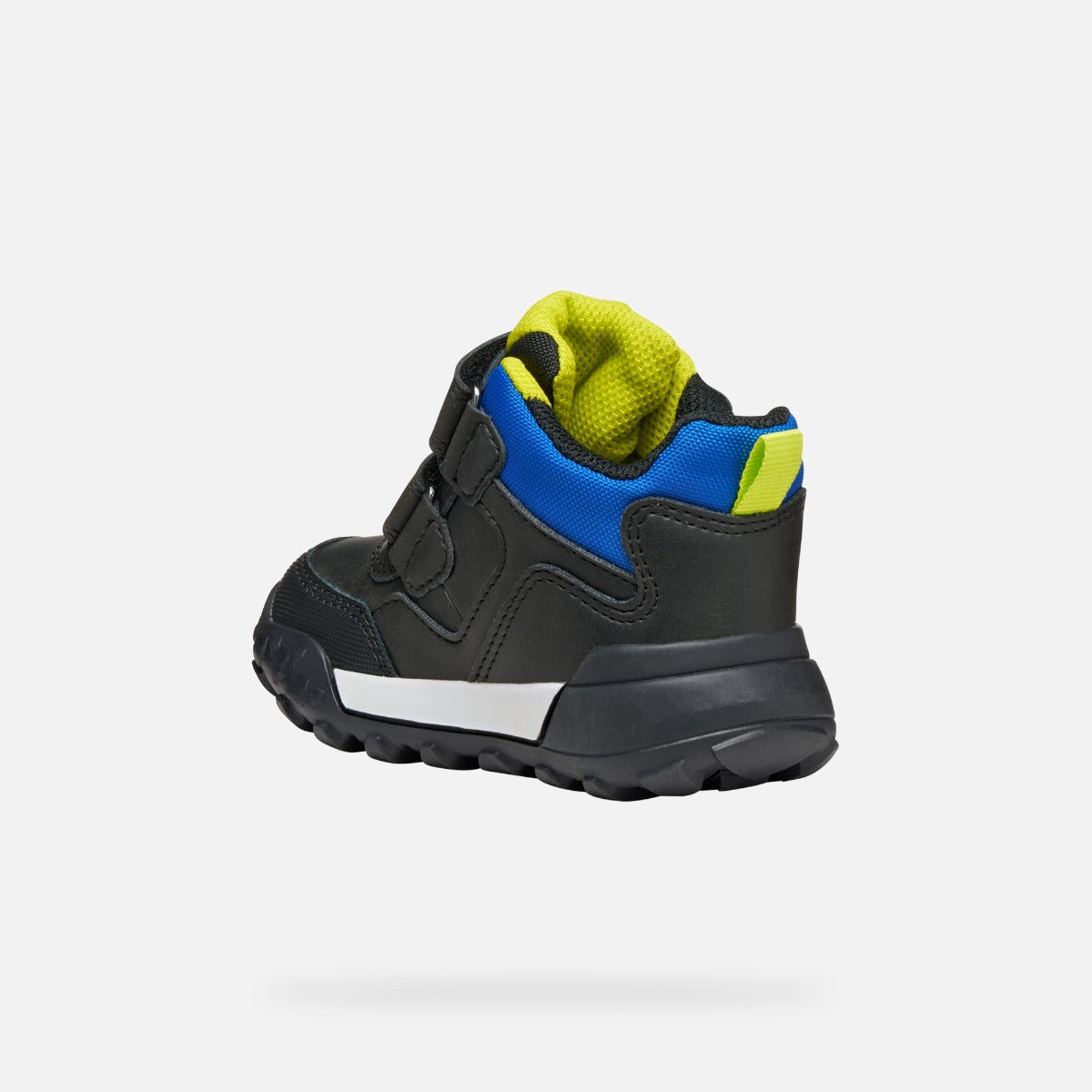 Geox pantofi baieti Trekkyup Amphibiox 20-23 Black/Fluo Green