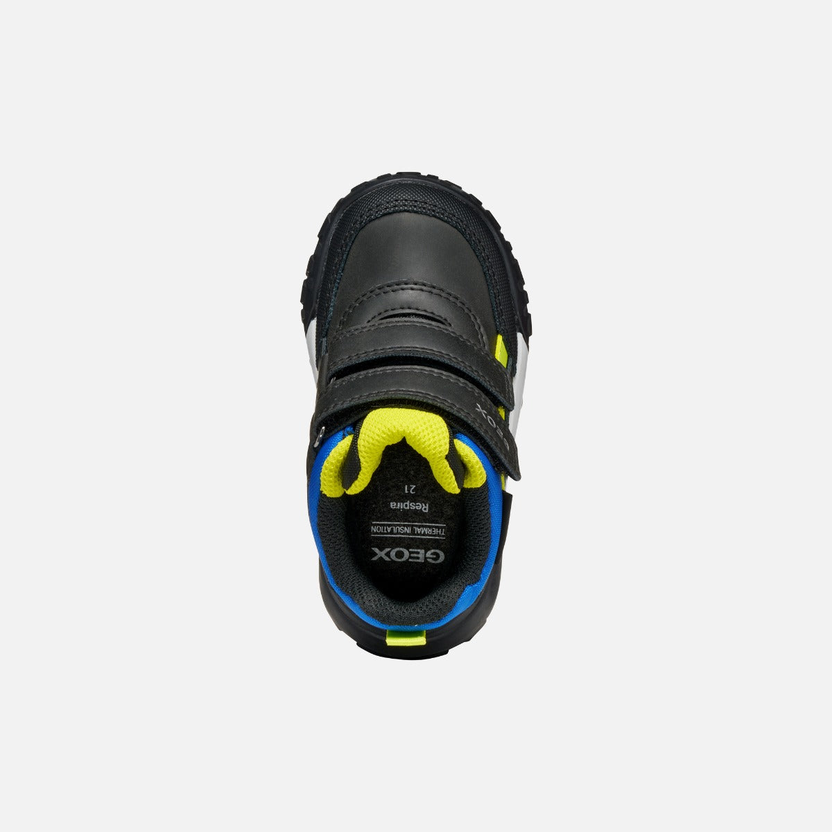 Geox pantofi baieti Trekkyup Amphibiox 24-27 Black/Fluo Green