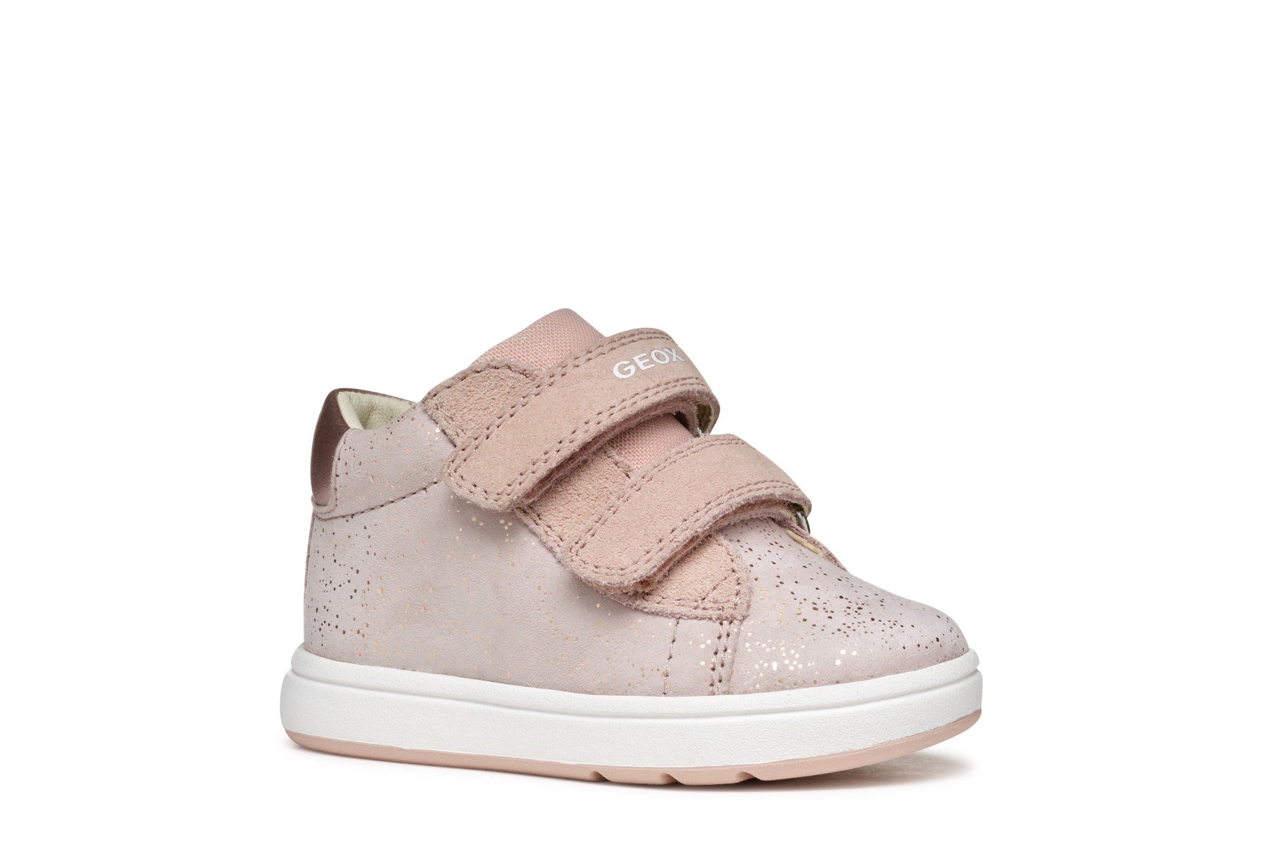 Geox pantofi fete 18-26 Light Rose cu sclipici