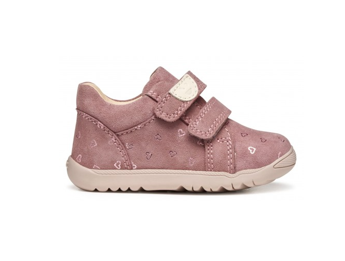 Geox pantofi fete 18-26 Macchia Rose cu inimioare Imagine principală a produsului
