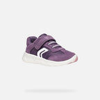 Geox pantofi fete Barefoot Foot-Run 20-27 Light violet/White