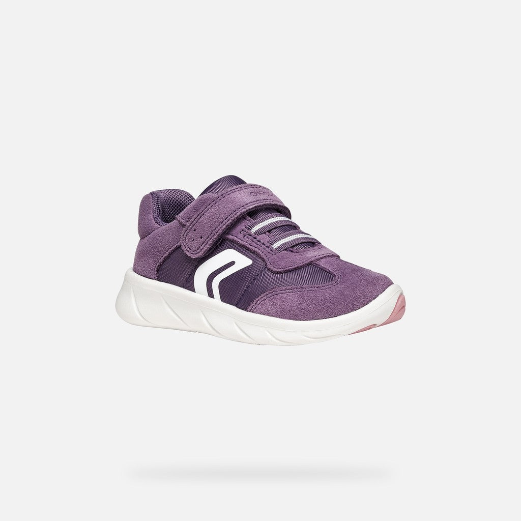 Geox pantofi fete Barefoot Foot-Run 20-27 Light violet/White