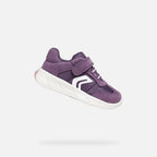 Geox pantofi fete Barefoot Foot-Run 20-27 Light violet/White