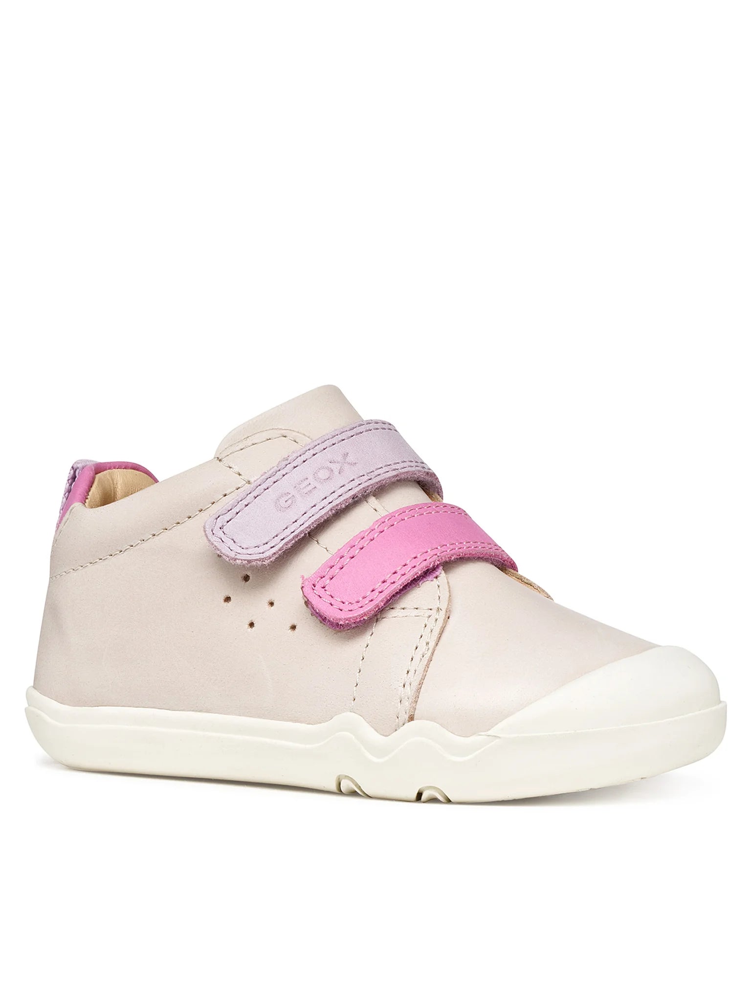 Geox pantofi fete Barefoot Steppieup 20-27 Ivory/Dark Pink Imagine principală a produsului