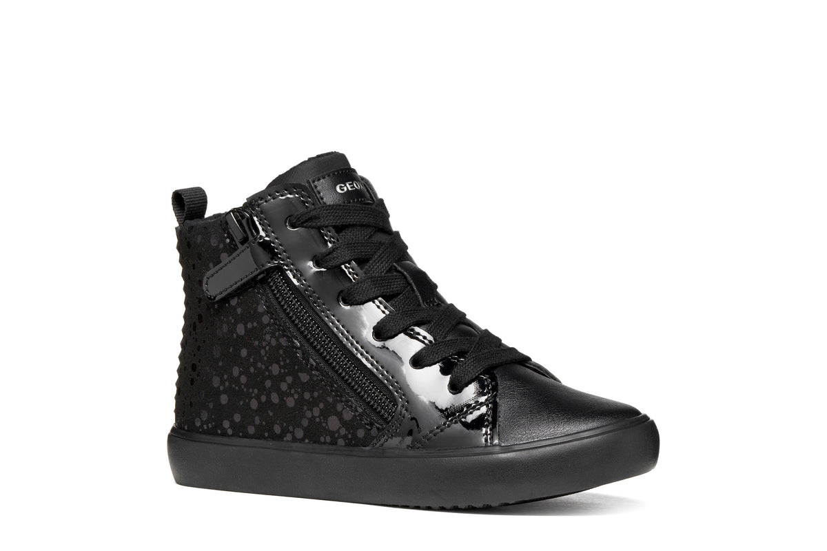 Geox Respira pantofi fete captusite Gisli 28-36 Black Imagine principală a produsului