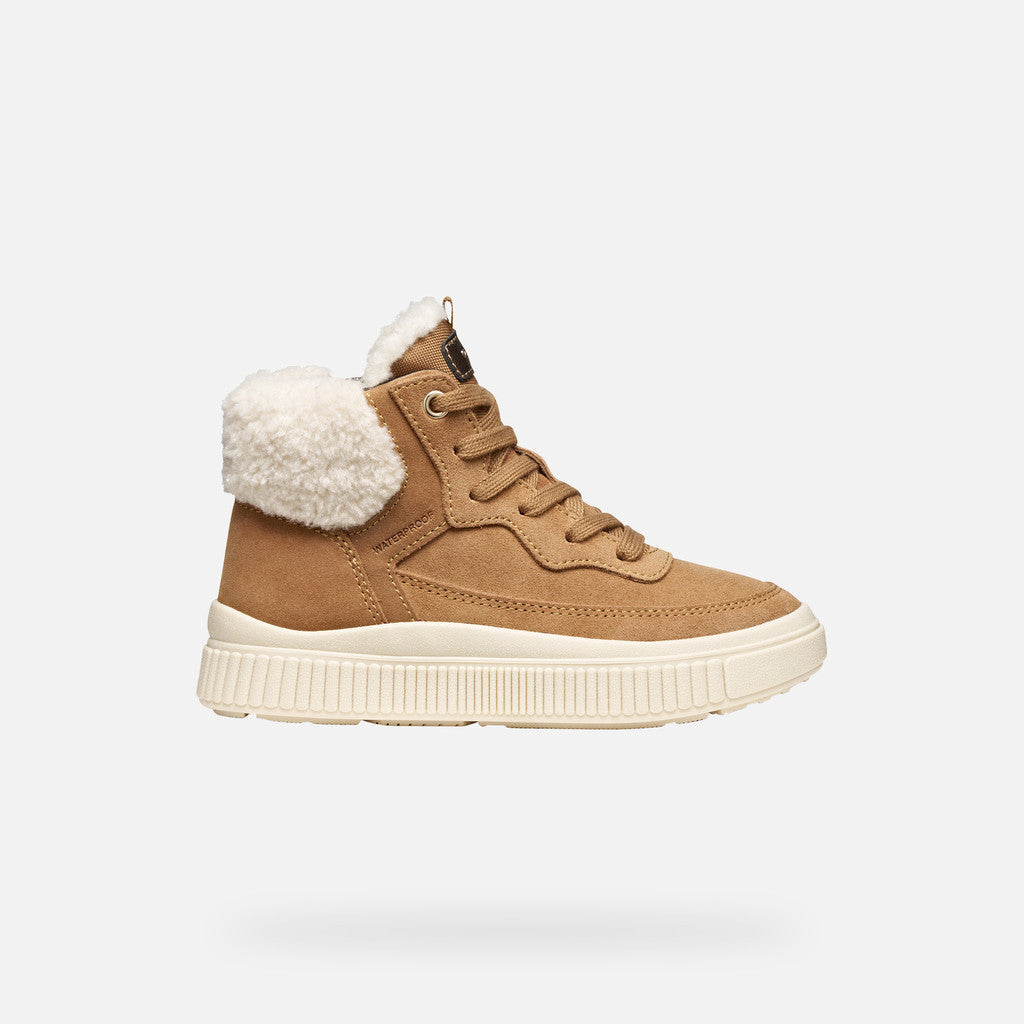 Geox pantofi fete captusiti Laquinny 28-35 Whisky Imagine principală a produsului