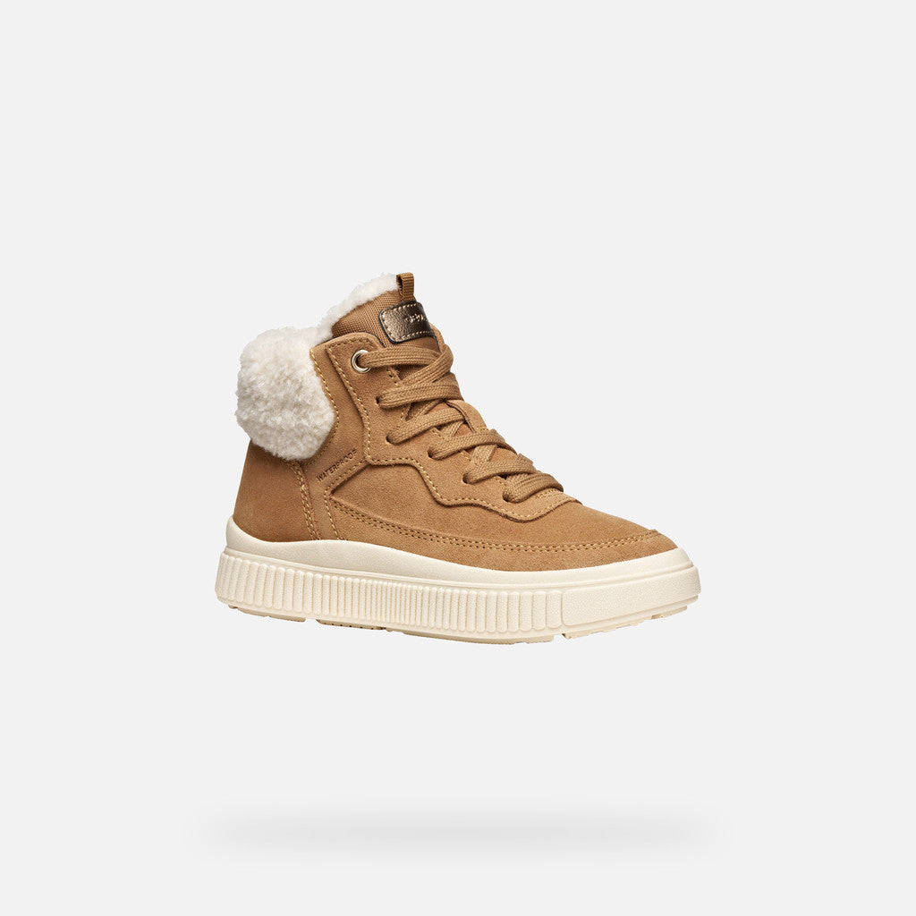 Geox pantofi fete captusiti Laquinny 36-37 Whisky