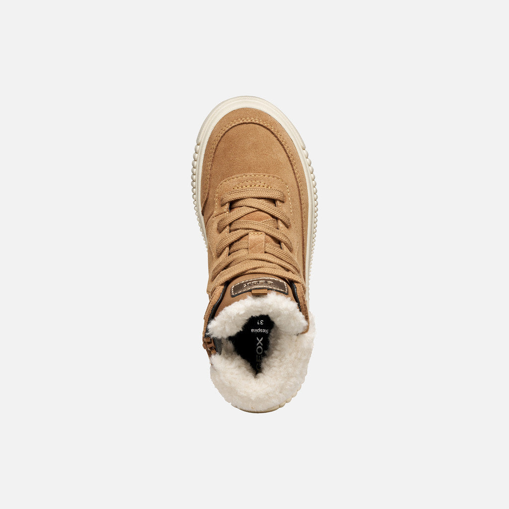 Geox pantofi fete captusiti Laquinny 36-37 Whisky