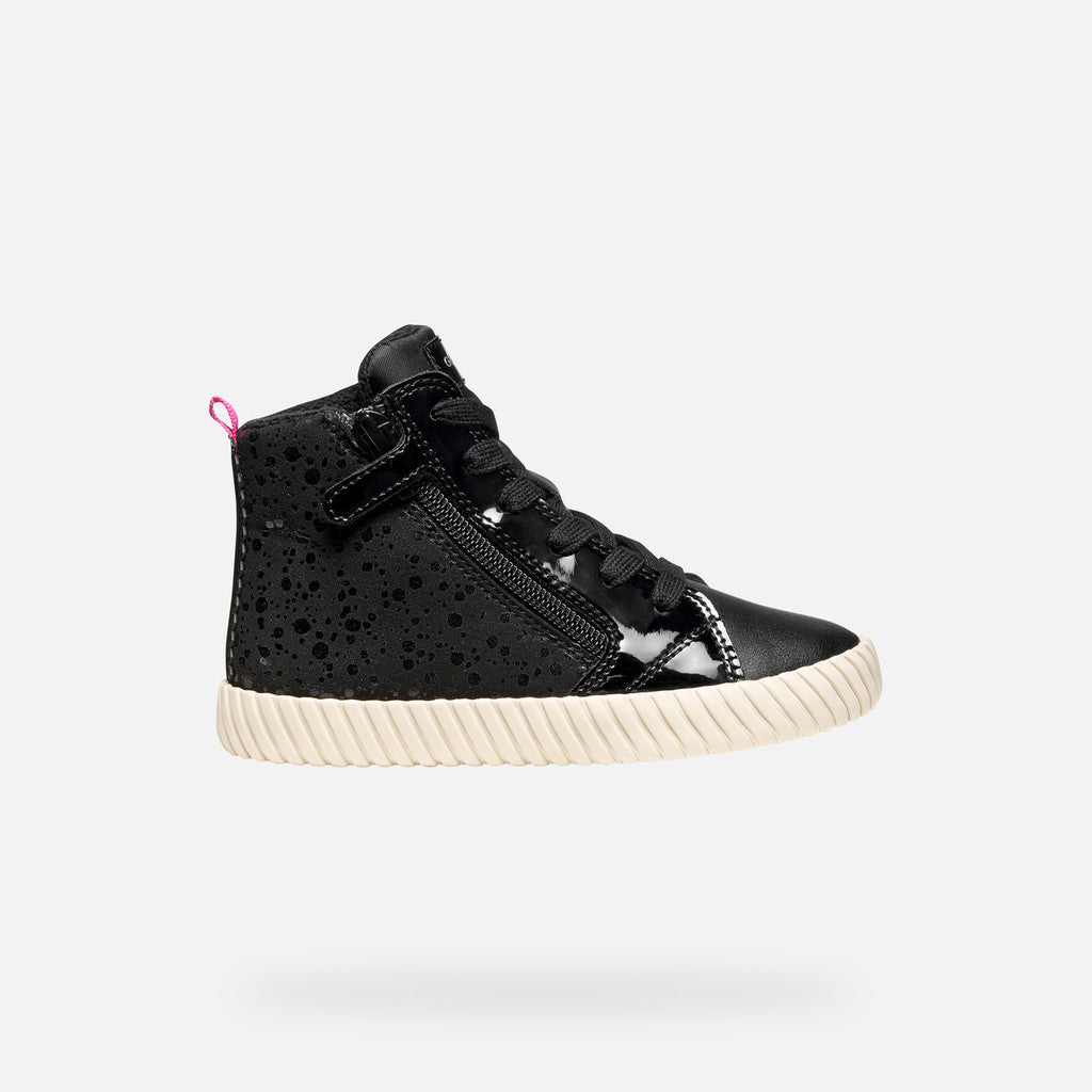 Geox pantofi fete captusiti Mirroless 28-35 Black