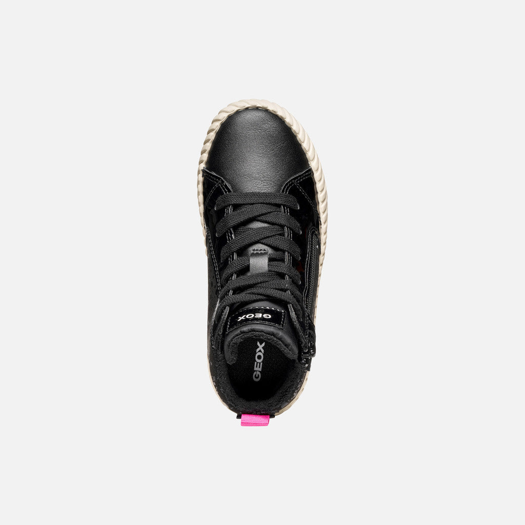 Geox pantofi fete captusiti Mirroless 36-37 Black