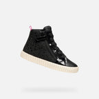Geox pantofi fete captusiti Mirroless 36-37 Black