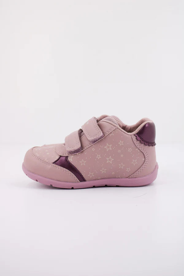 Geox pantofi fete cu scai 18-23 Antique Rose/Prune
