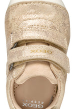 Geox pantofi fete cu scai 18-23 Beige/Platinum perlat