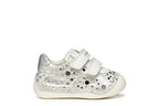 Geox pantofi fete cu scai 18-23 Tutim White/Silver