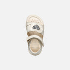 Geox pantofi fete cu scai 24-27 White-Light Silver