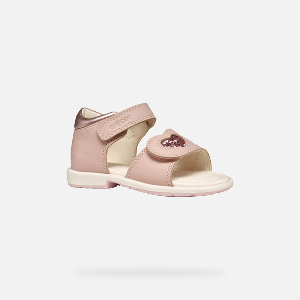 Geox pantofi fete cu scai 24-27 Verred Light Rose