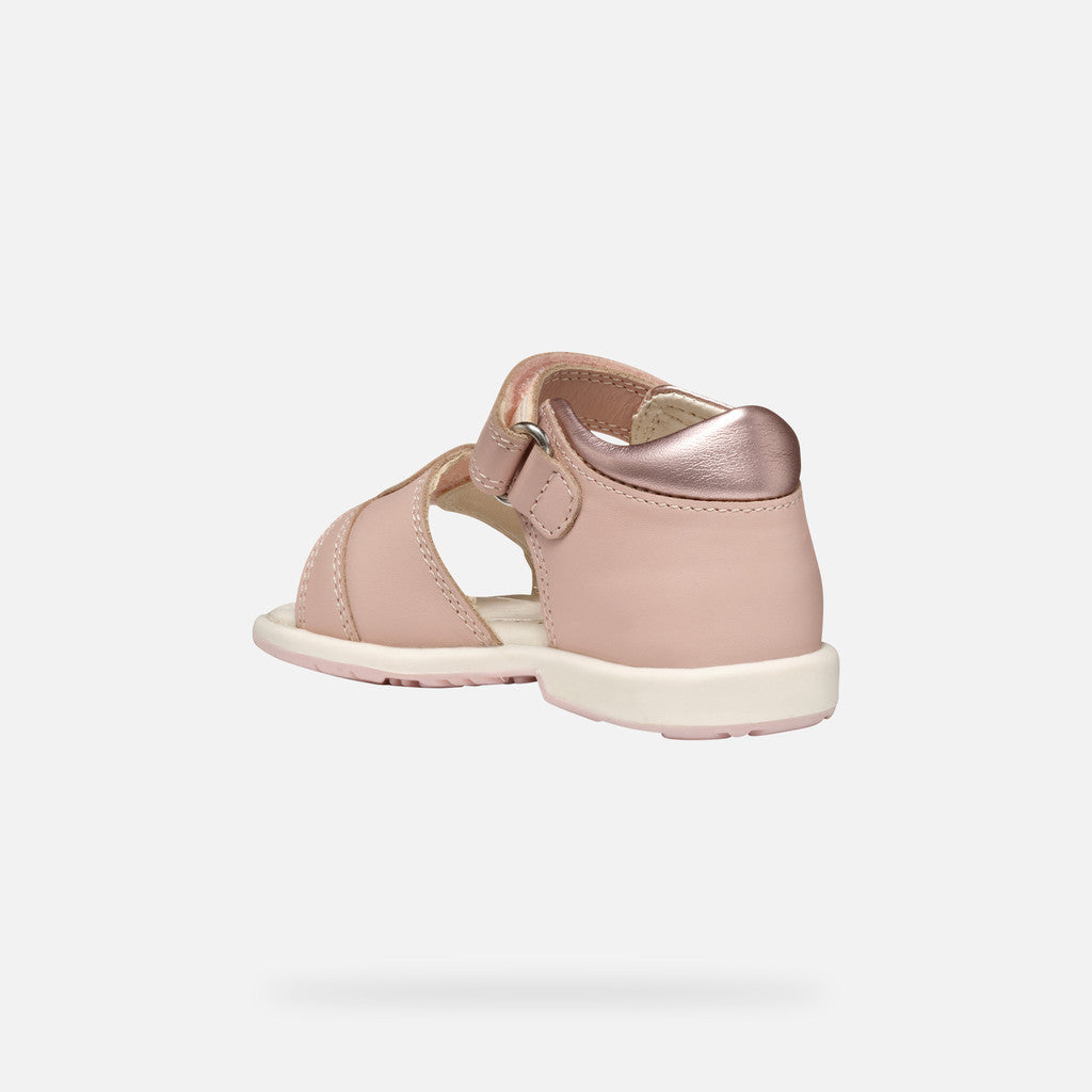 Geox pantofi fete cu scai 24-27 Verred Light Rose