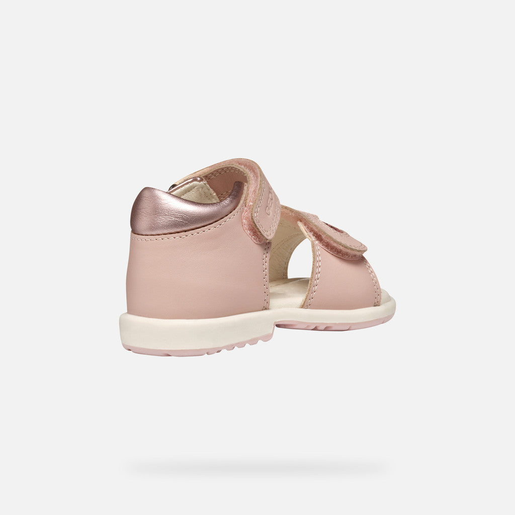 Geox pantofi fete cu scai 24-27 Verred Light Rose