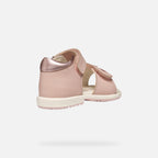 Geox pantofi fete cu scai 20-23 Light Rose