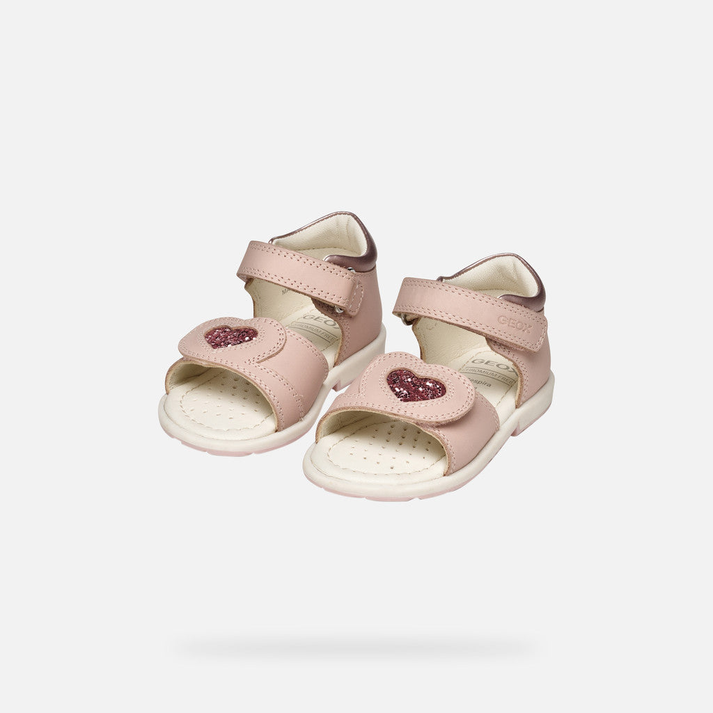Geox pantofi fete cu scai 24-27 Verred Light Rose Imagine principală a produsului