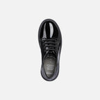 Geox pantofi fete cu siret Casey 28-34 Black 