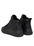 Geox pantofi fete cu siret Laquinny 28-35 Black mat