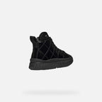 Geox pantofi fete cu siret Laquinny 28-35 Black
