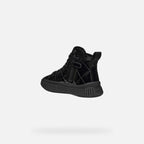 Geox pantofi fete cu siret Laquinny 28-35 Black