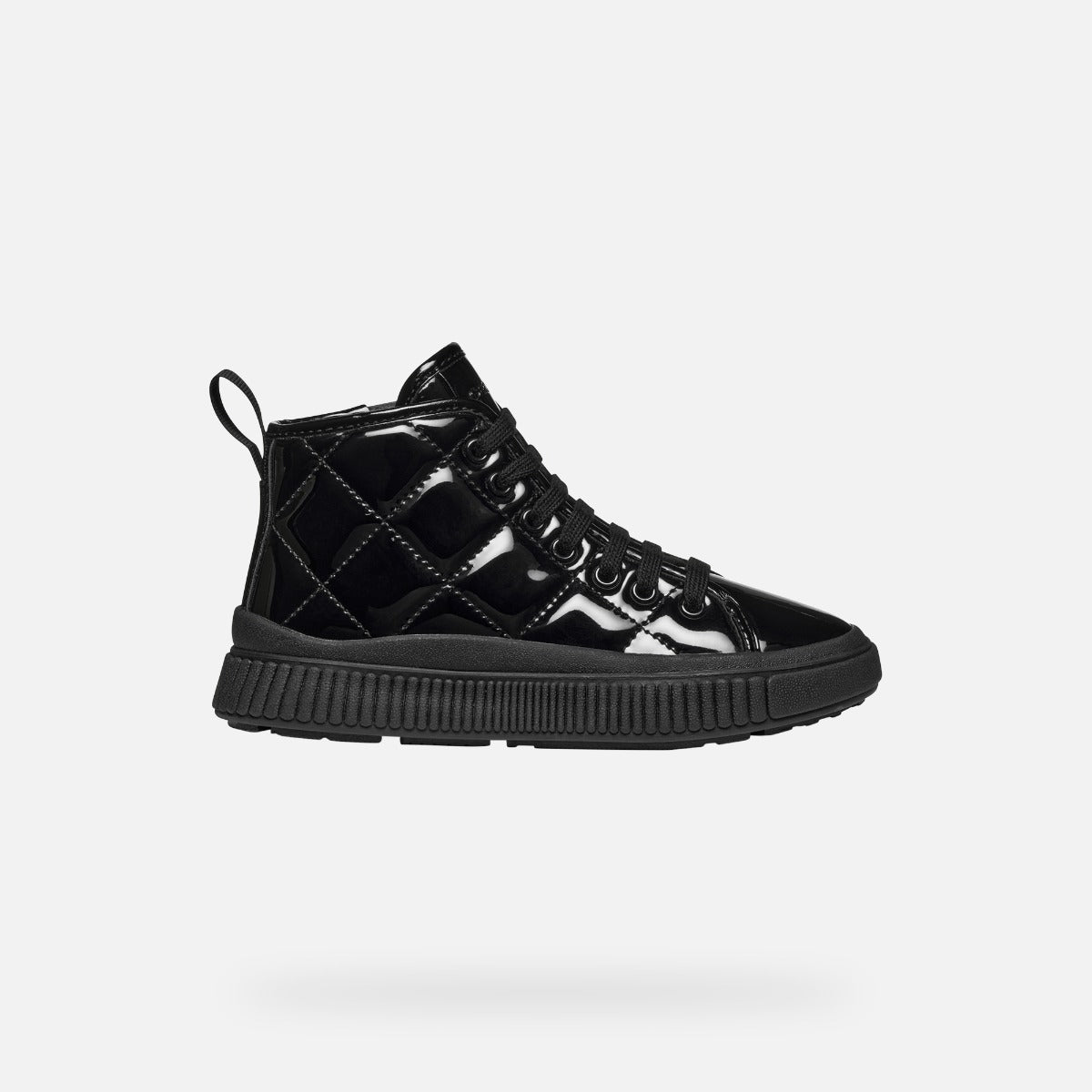 Geox pantofi fete cu siret Laquinny 28-35 Black
