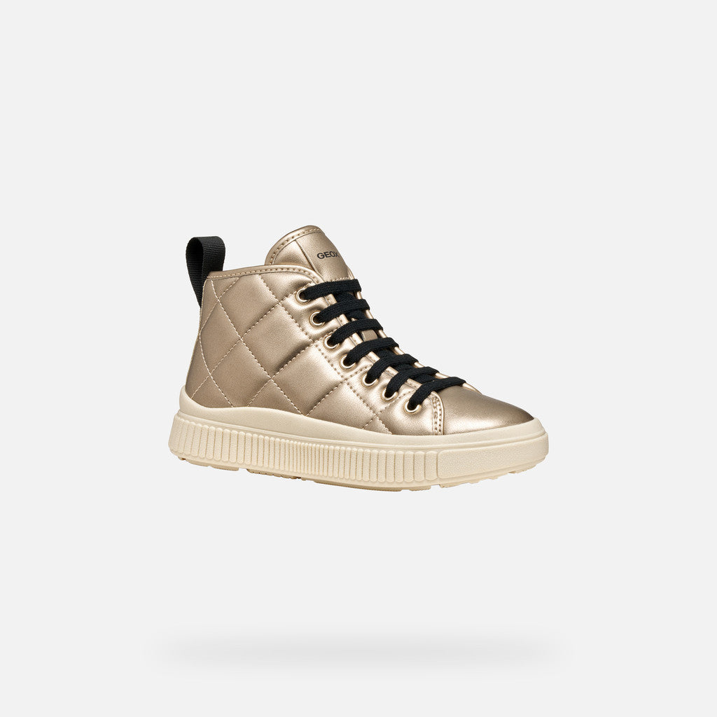 Geox pantofi fete cu siret Laquinny 36-37 Platinum