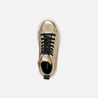 Geox pantofi fete cu siret Laquinny 28-35 Platinum