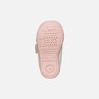 Geox pantofi fete First Steps Primii Pasi Tutim 18-21 White/Rose cu stea de mare
