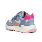 Geox pantofi fete Flexyper Mini 18-23 Avio/Pink