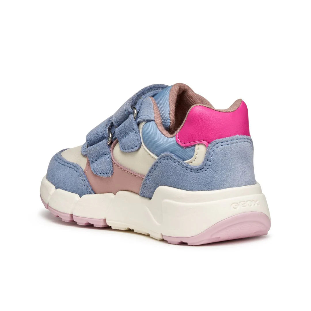 Geox pantofi fete Flexyper Mini 18-23 Avio/Pink