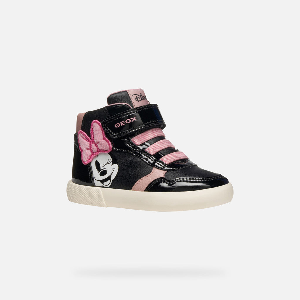 Geox pantofi fete Gisli 24-27 Black/Old Rose Disney Minnie Imagine principală a produsului