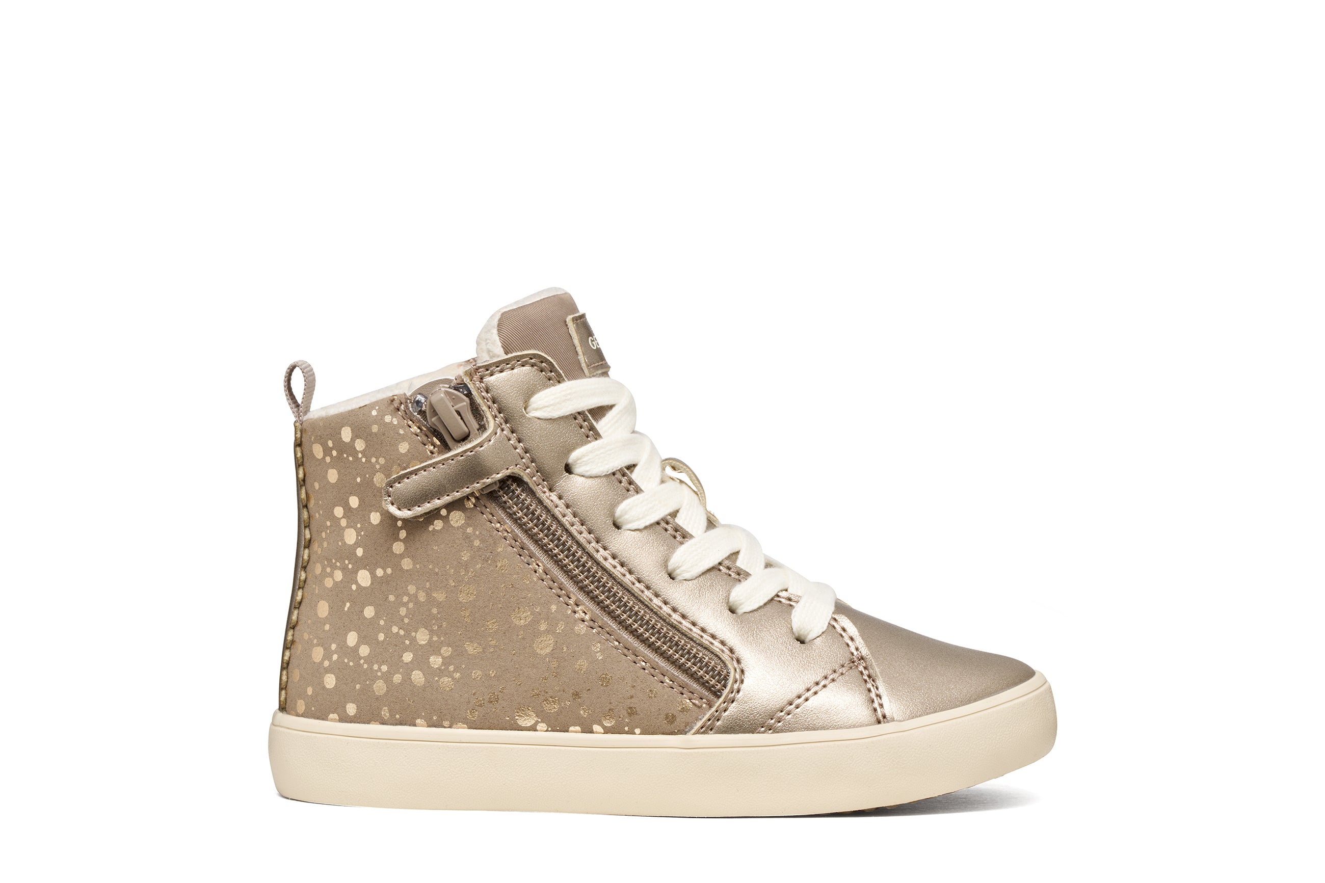 Geox Respira pantofi fete captusiti Gisli 28-36 Dark Beige