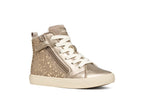 Geox Respira pantofi fete captusiti Gisli 28-36 Dark Beige