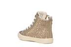 Geox Respira pantofi fete captusiti Gisli 28-36 Dark Beige