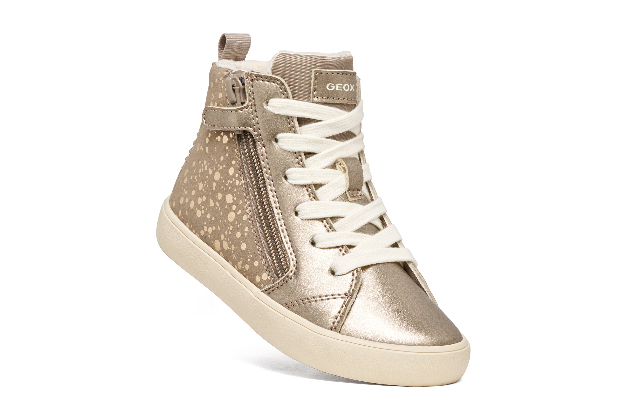 Geox Respira pantofi fete captusiti Gisli 28-36 Dark Beige