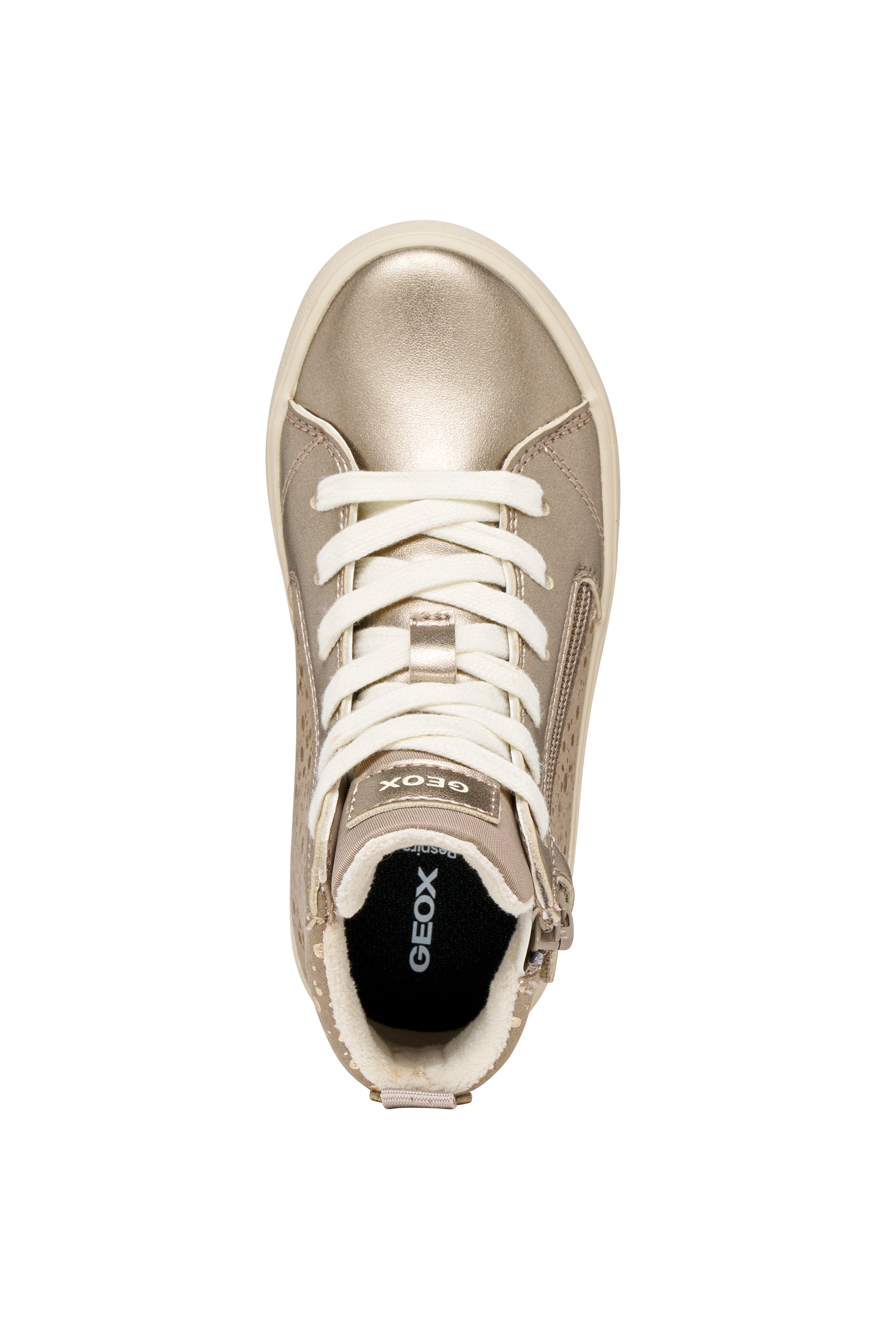 Geox Respira pantofi fete captusiti Gisli 28-36 Dark Beige